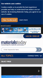 Mobile Screenshot of materialstoday.com